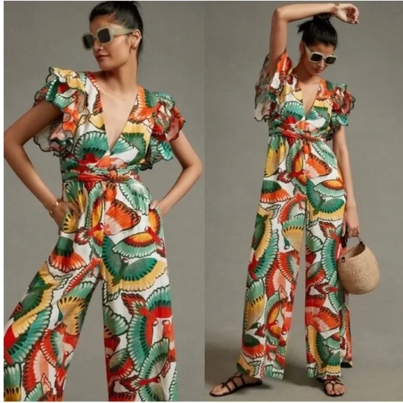 ❗️SOLD❗️Brand new FARM Rio Jumpsuit - Picture 5 of 11